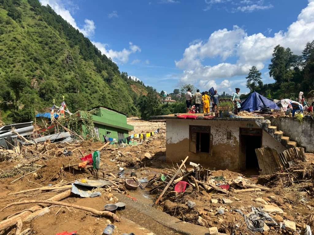 बाढी बाट क्षतिग्रस्त काभ्रे एकीकृत खानेपानी आयोजना पुनःनिर्माणमा  एडिबीलेसहयोग  गर्ने