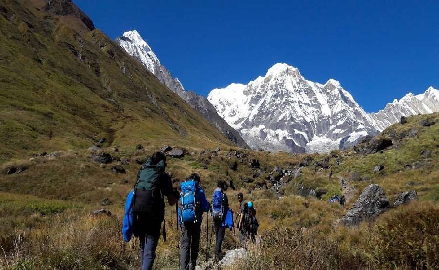 अन्नपूर्ण क्षेत्रमा एक महिनामै ३३ हजार बढी पर्यटक