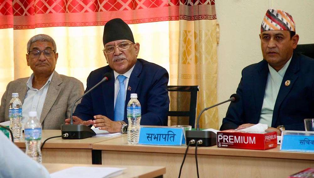 संसदीय समितिमा सर्वसम्मत पारित भएका विधेयकमाथि छेडखानी नहोस्- प्रचण्ड