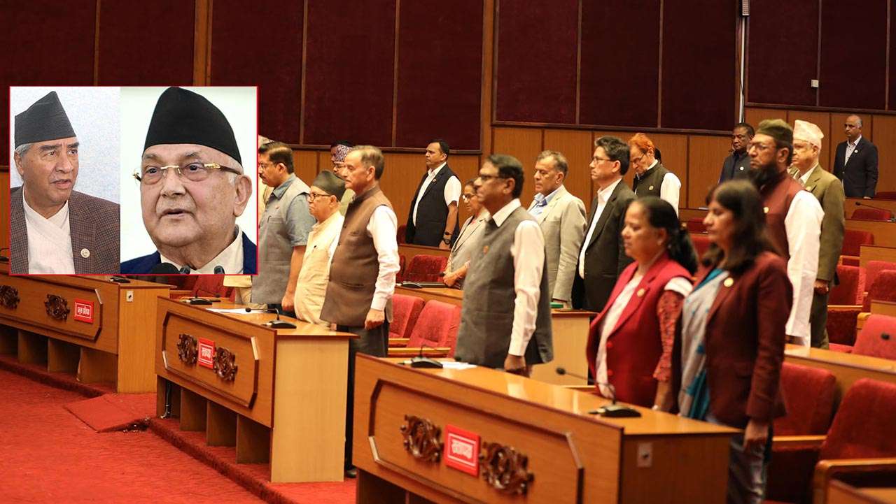 केपी शर्मा ओली नेतृत्वको सरकार राष्ट्रिय सभामा अल्पमतमा पर्यो