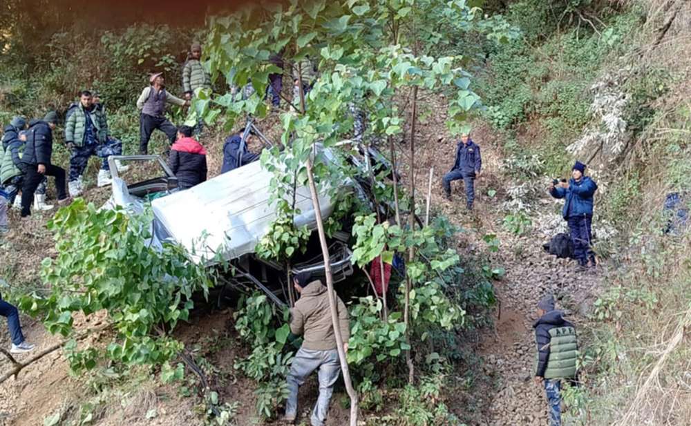 दार्चुला जीप दुर्घटनाः आठ जनाको मृत्यु, पाँच घाइते