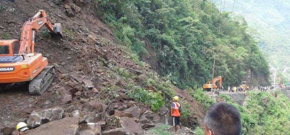 बाढीपहिरोबाट भीमादका एक सय ५० जना विस्थापित